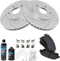 Front Ceramic Brake Pad & Rotor Kit for 1995-2003 Toyota - Complete