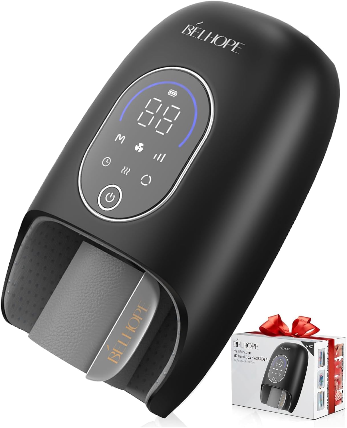 Hand Massager with 9 Modes and Heating Options for Relief