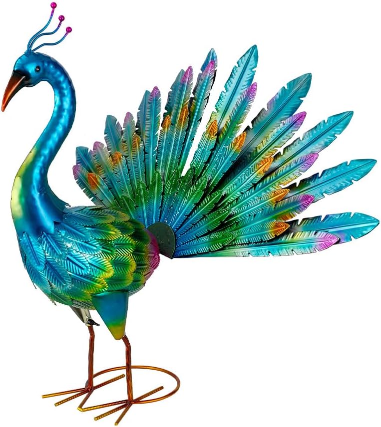 Stunning Peacock Outdoor Statues for Garden and Patio Decor