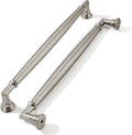 8 in Cabinet Pulls Brushed Satin Nickel - Heavy Duty Solid Handles