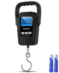 Digital Fish Scale Hanging Scale 110lb/50kg - Accurate Backlit LCD