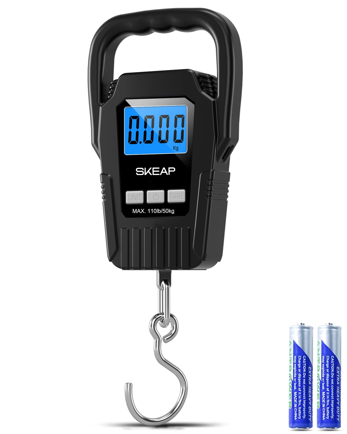 110lb Digital Fishing Scale with Backlit Display