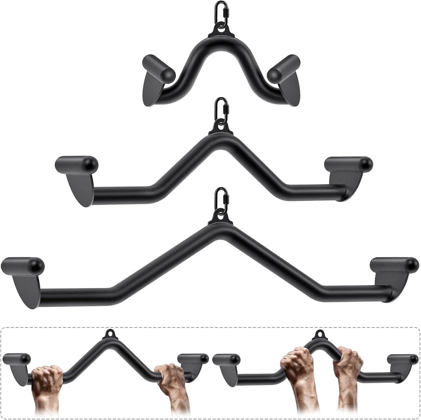 SELEWARE Heavy Duty Triceps Bar