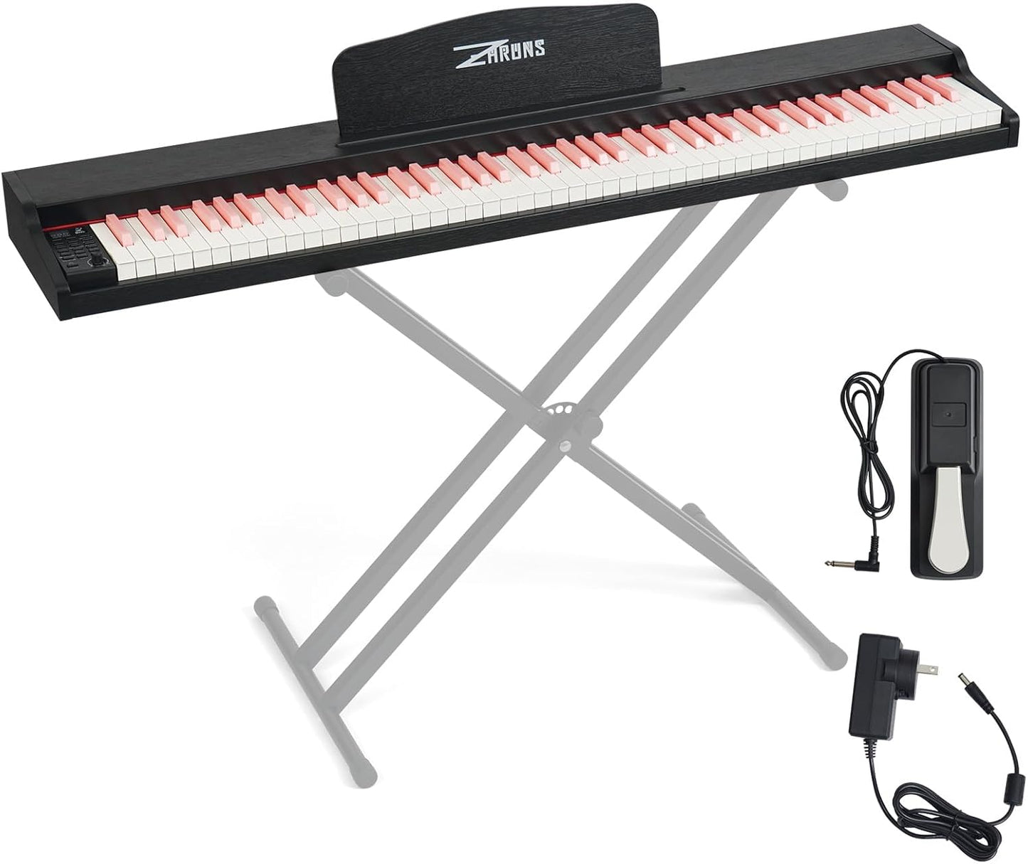 ZHRUNS Digital Piano 88 Key Weighted for Beginners