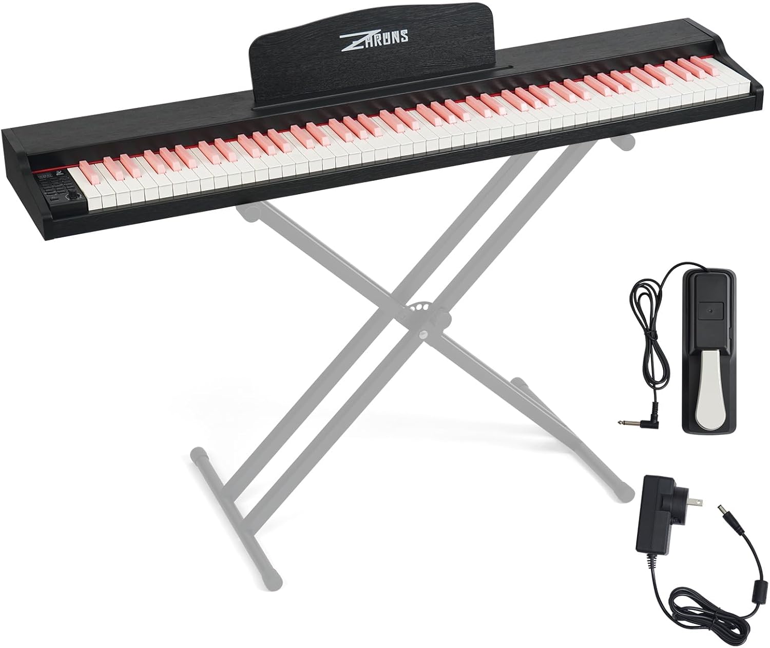 ZHRUNS Digital Piano 88 Key Weighted for Beginners