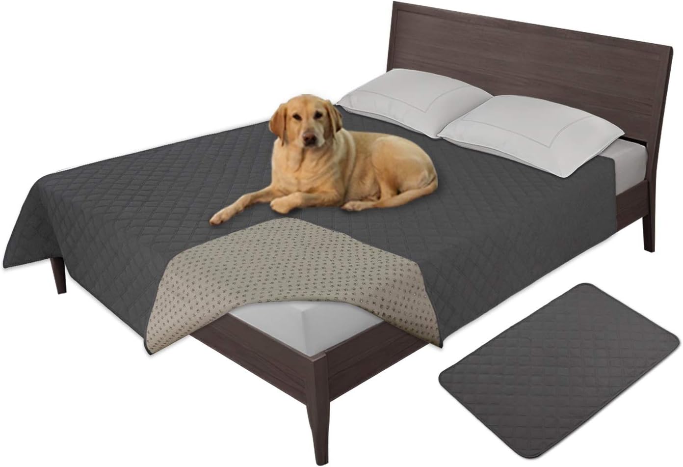 Easy-Going Waterproof Dog Bed Cover for Pets and Kids Protection