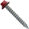 #14 Metal Roofing Screws 2in Crimson Red (250) - Durable Hex Head