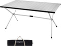 KingCamp Folding Camping Table Oversized Large Roll Up Table - Stable