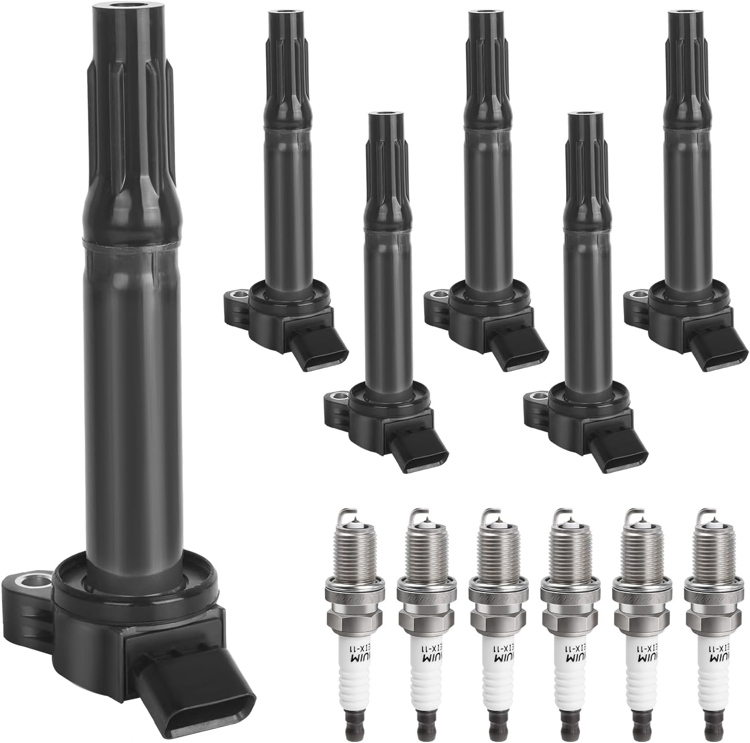 NPAUTO Ignition Coil Pack Spark Plugs for Toyota V6