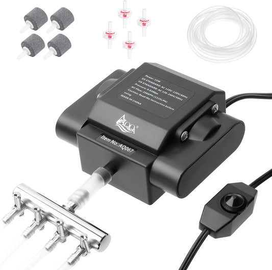 Powerful Aquarium Air Pump for Efficient Pond Aeration Needs