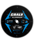CRALY 12 Inch Aluminum Cutting Circular Saw Blade for Precision