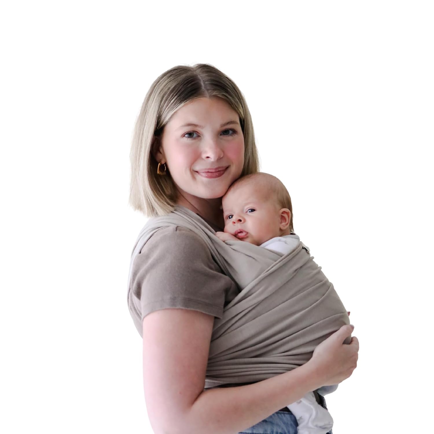 Snuggle Me Baby Wrap Carrier for Hands-Free Baby Wearing