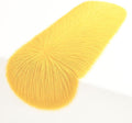 FabricLA Golden Yellow Faux Fur Table Runner - Fluffy Holiday Accent