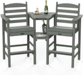 VINGLI Set of 2 Tall Adirondack Chairs for Outdoor Comfort