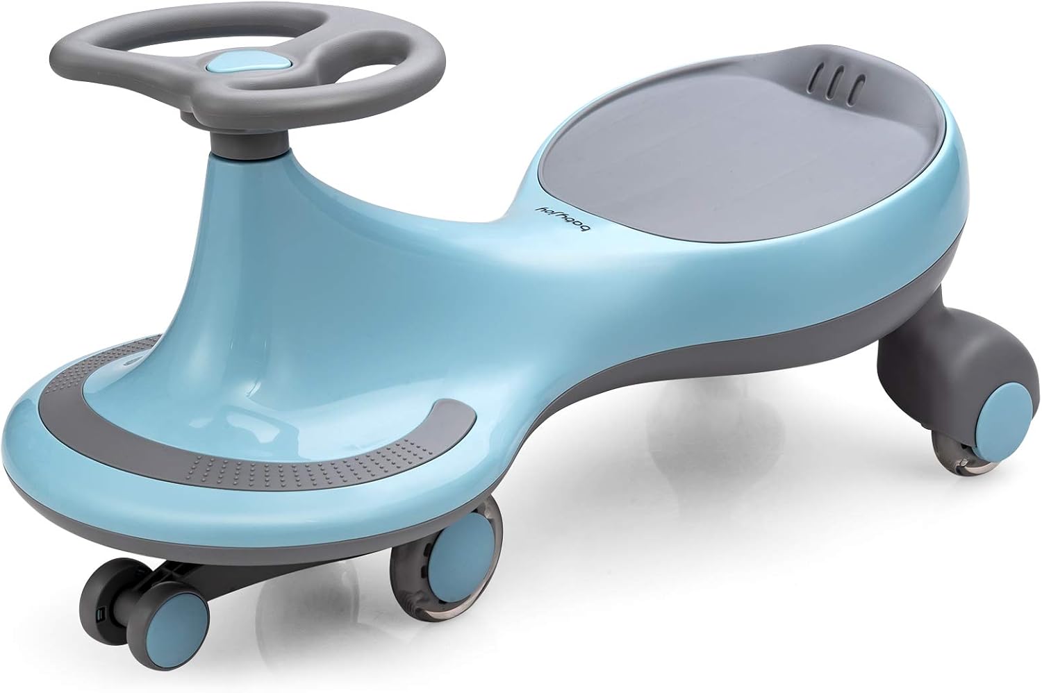 Wiggle Car for Kids with LED Flashing Wheels - Safe & Fun Ride