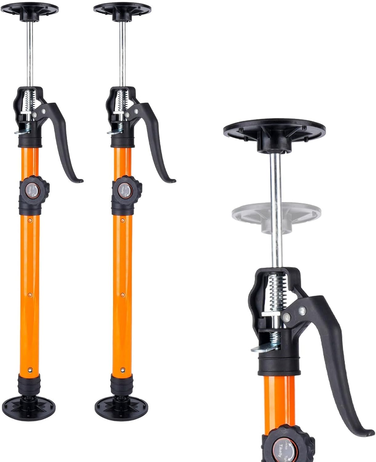 Tikelly Cabinet Jack for Installing Support Rods - 2 Pack