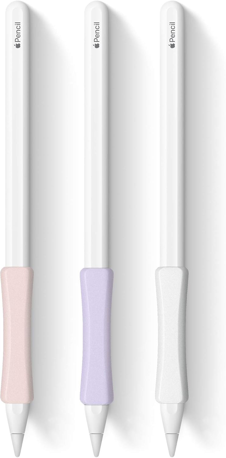 Comfort & Style with ELETIUO iPencil Grips - 3 Pack