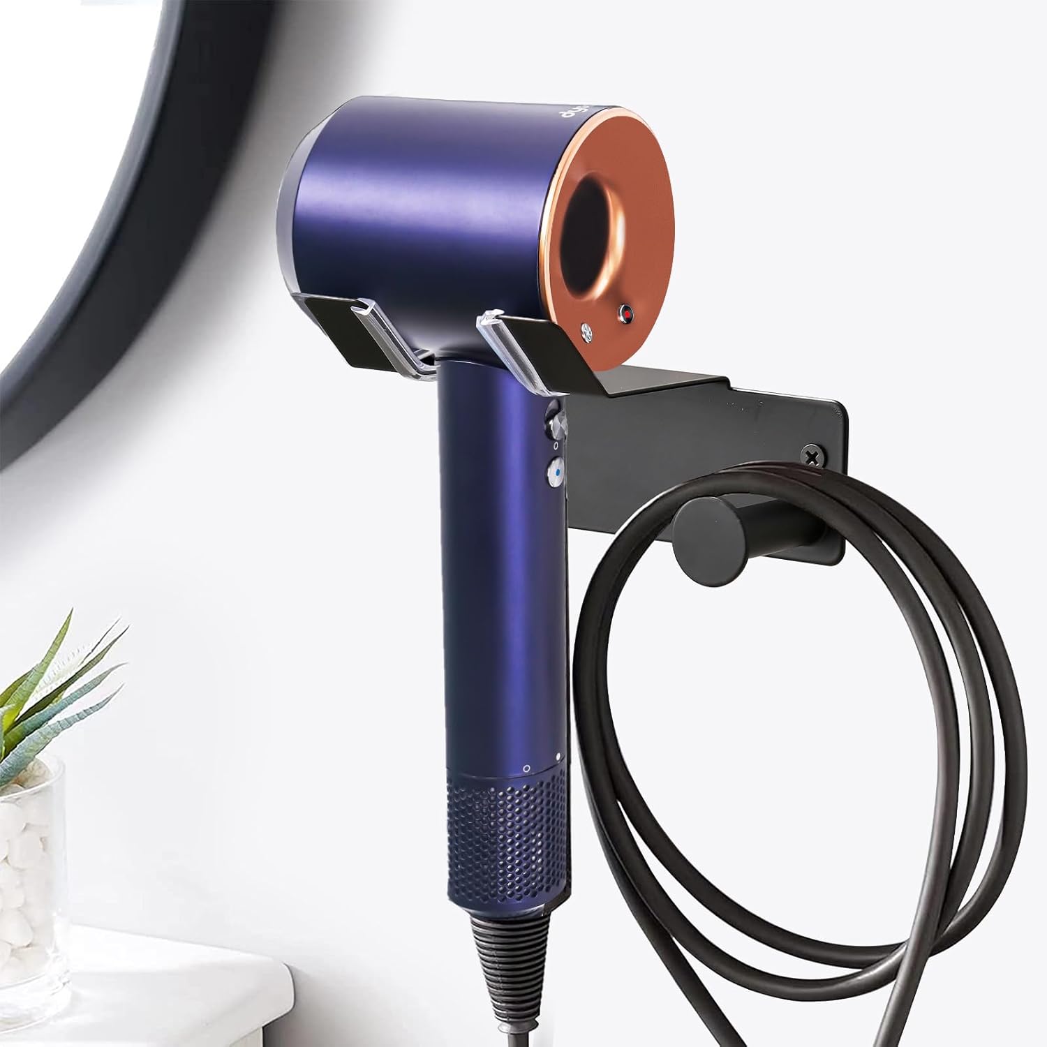 Organize with Ease: BANJEKT Hair Dryer Holder