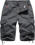 FOURSTEEDS Women's Casual Fitted Cargo Bermuda Shorts - Breathable