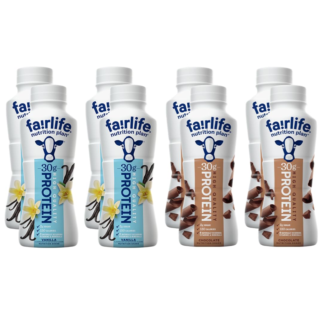 Fairlife Nutrition Plan High Protein Shake Variety Pack Sampler