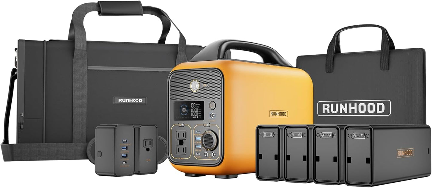 Runhood Solar Power Station: 1296Wh Pro Performance