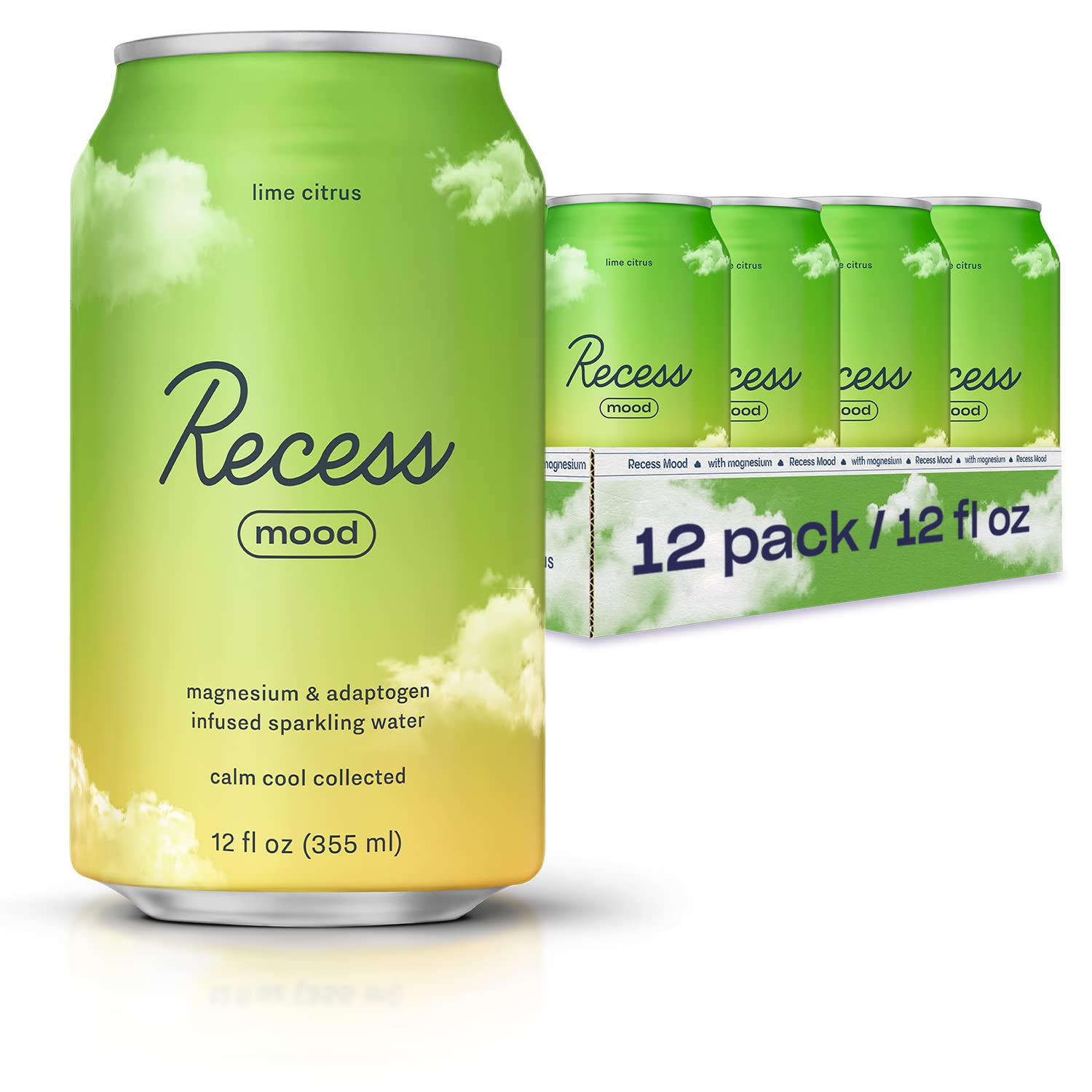 Recess Mood Magnesium & Adaptogen Drink for Relaxation