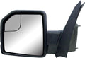 Replacement Driver Left Side Door Mirror Manual Folding Power Glass