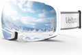 Ski Goggles for Men Women Adult & Youth - Anti-Fog OTG Snow Goggles