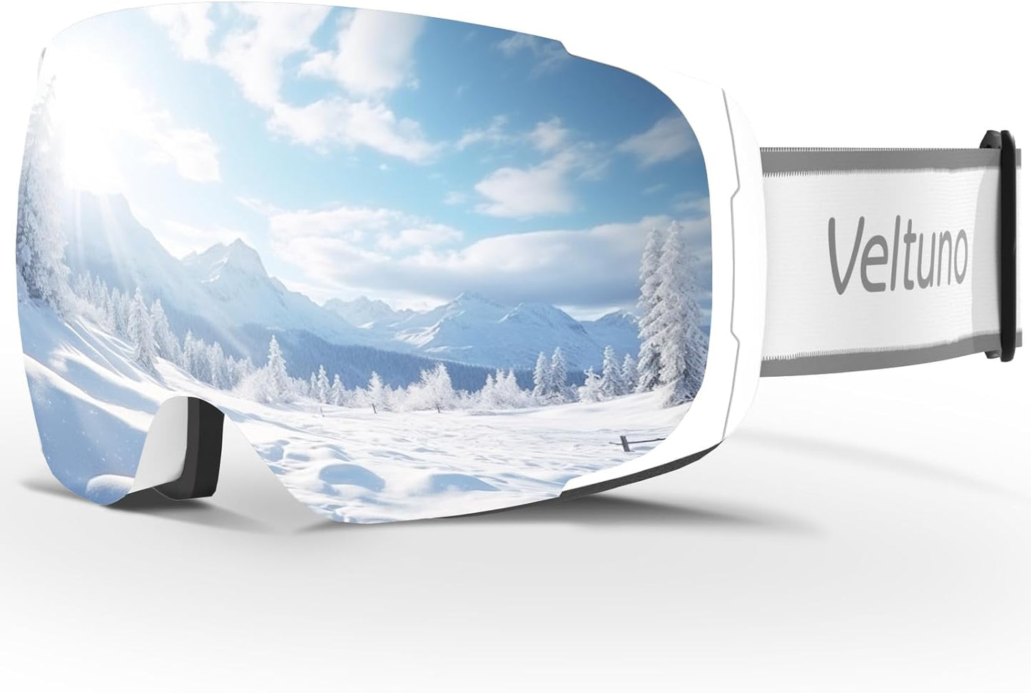 Veltuno OTG Ski Goggles - Anti Fog, UV Protection