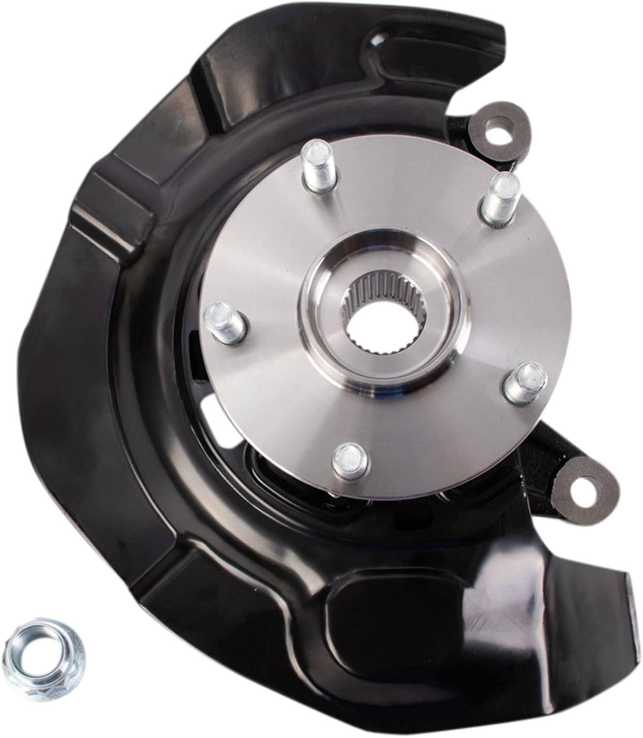 TRQ Front Passenger Side Loaded Steering Knuckle for Highlander