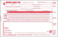 Driver Daily Log Book 25-pk - DOT Daily Logs with Simplified Recap