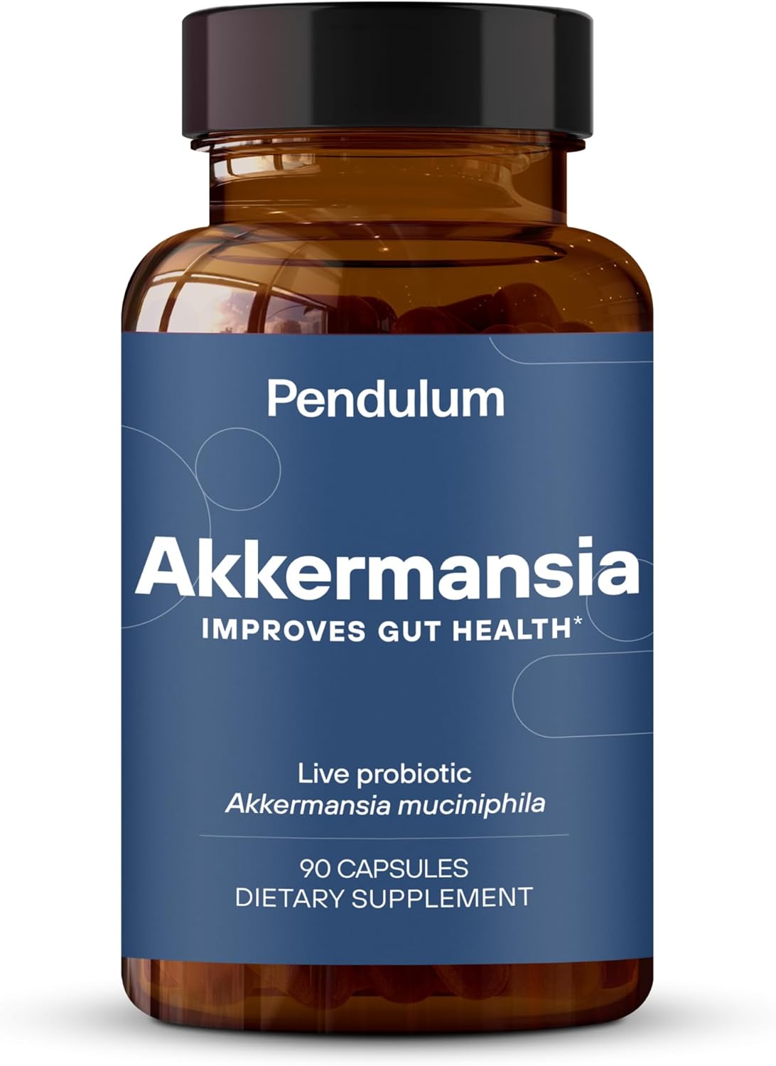 Pendulum Akkermansia Probiotic Capsules for Gut Health Support