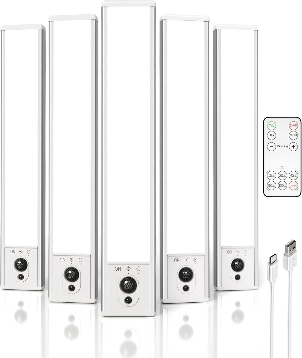 EZVALO Under Cabinet Lighting: Rechargeable Motion Sensor LED Lights