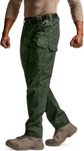 CQR Men's Tactical Pants - Water Resistant Ripstop Cargo (Style CPWV)