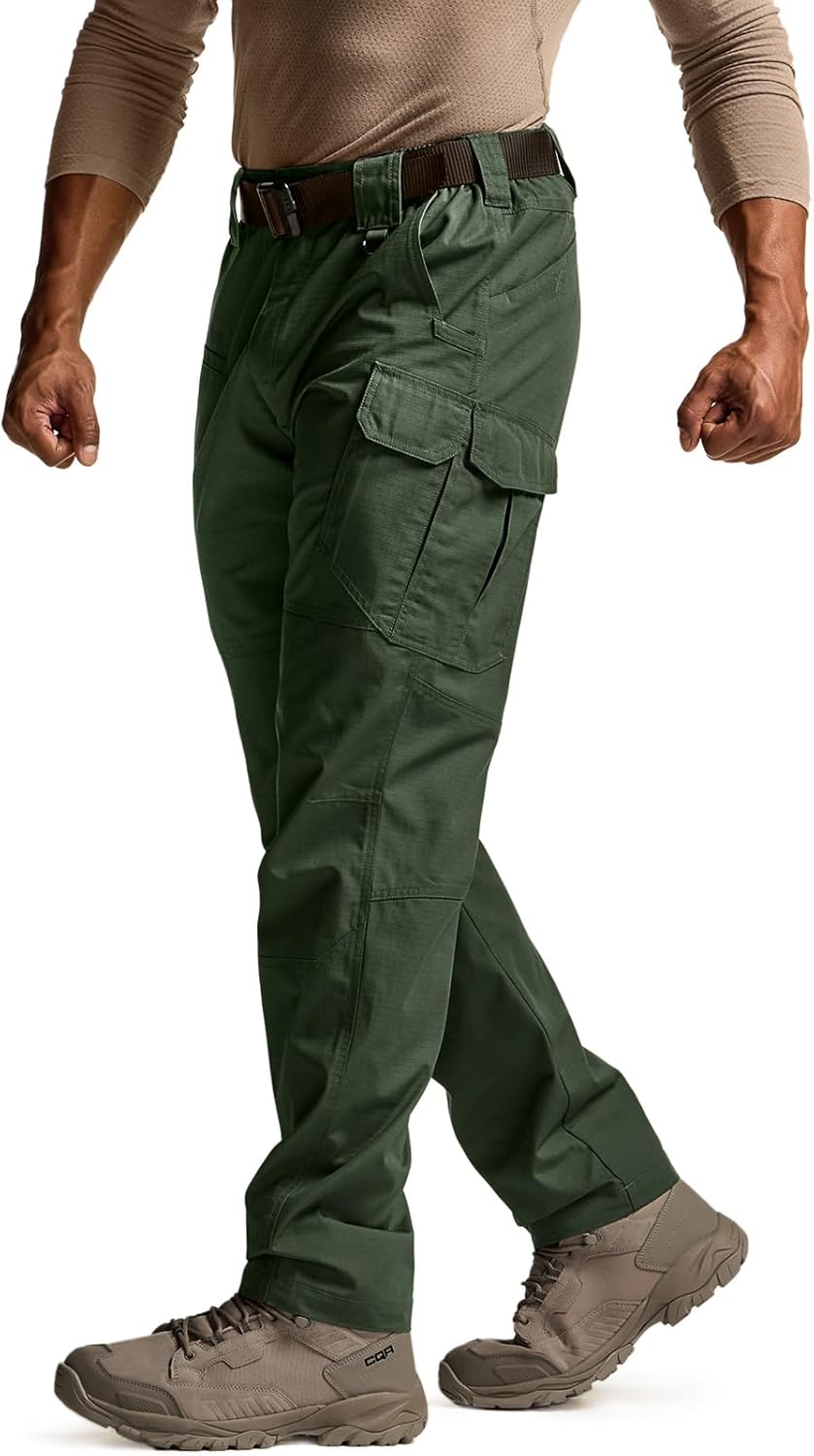 CQR Men's Tactical Pants for Outdoor Activities and Work Use