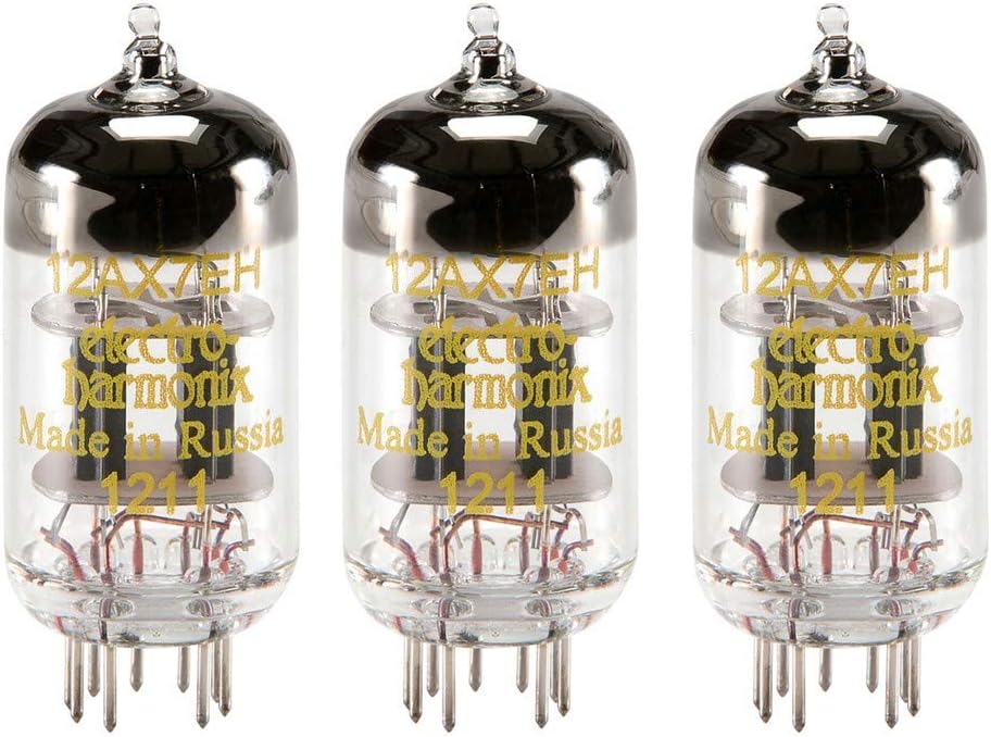 Electro-Harmonix 12AX7 Matched Trio Vacuum Tube for Amplifiers