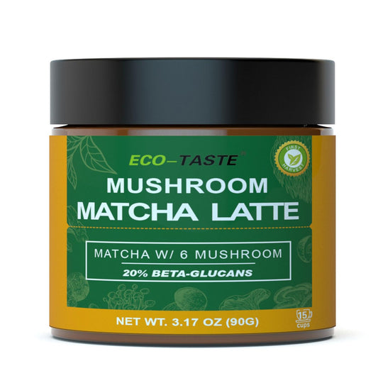 Supercharge Your Day with ECO-TASTE Mushroom Matcha