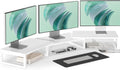 3 Shelf Long Monitor Stand Riser - Adjustable 46 in Desk Organizer