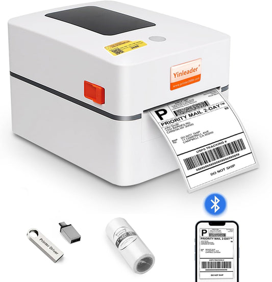 Yinleader Bluetooth Label Printer: Effortless Multi-Platform Compatibility