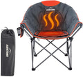 Suntime Heated Oversized Camping Chair - 3 Heat Levels