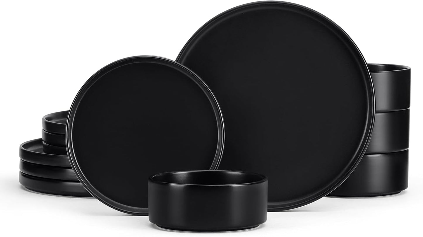 E-far Stoneware Dinnerware Sets for Modern Dining Experience