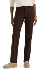 Lee Women's Wrinkle Free Relaxed Fit Straight Leg Pant - Polished are