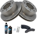 TRQ Semi-Metallic Brake Pad & Rotor Kit for Chevrolet Silverado
