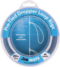 20 lb Pre-Tied Dropper Loop Rigs Fishing Line Spool - Ready to Fish
