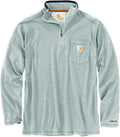 Carhartt Force Relaxed Fit Midweight Quarter-Zip Mock-Neck T-Shirt