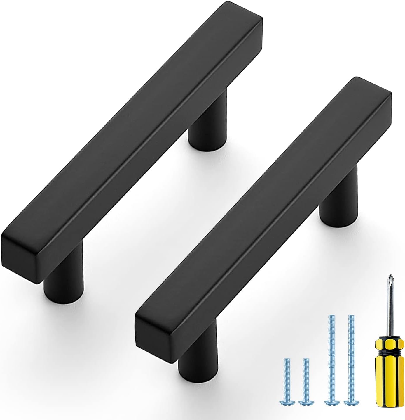 Ravinte Cabinet Handles 30 Pack - 2-1/2 Inch Matte Black Pulls