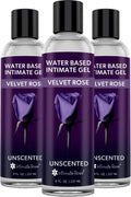 3 Eight oz. Bottles of Water Based Personal Lubricant for Men & Women