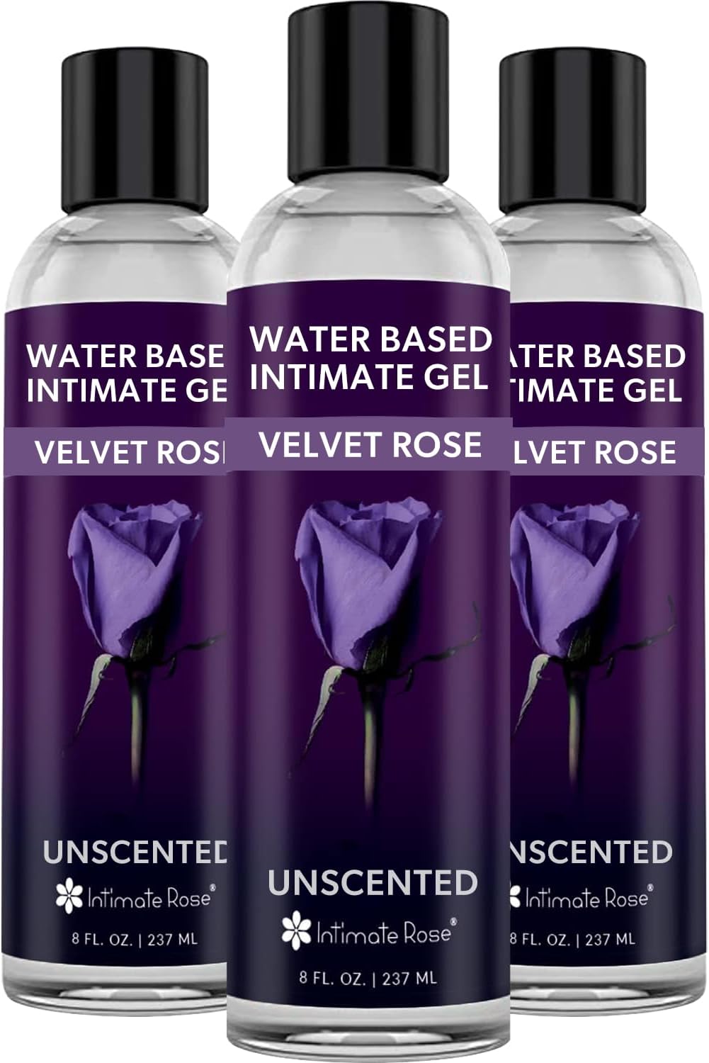Water Based Personal Lubricant for Men & Women - 3 Bottles
