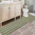 H.VERSAILTEX Chenille Bath Rug Set 2 Piece - Ultra Thick Soft Mats