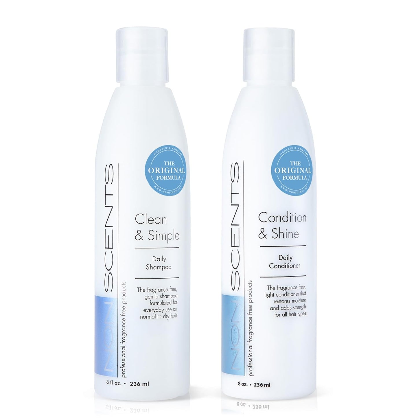 Hydrating Fragrance-Free Shampoo Set